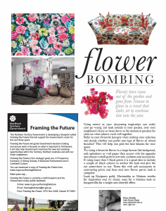 Flower bombing article